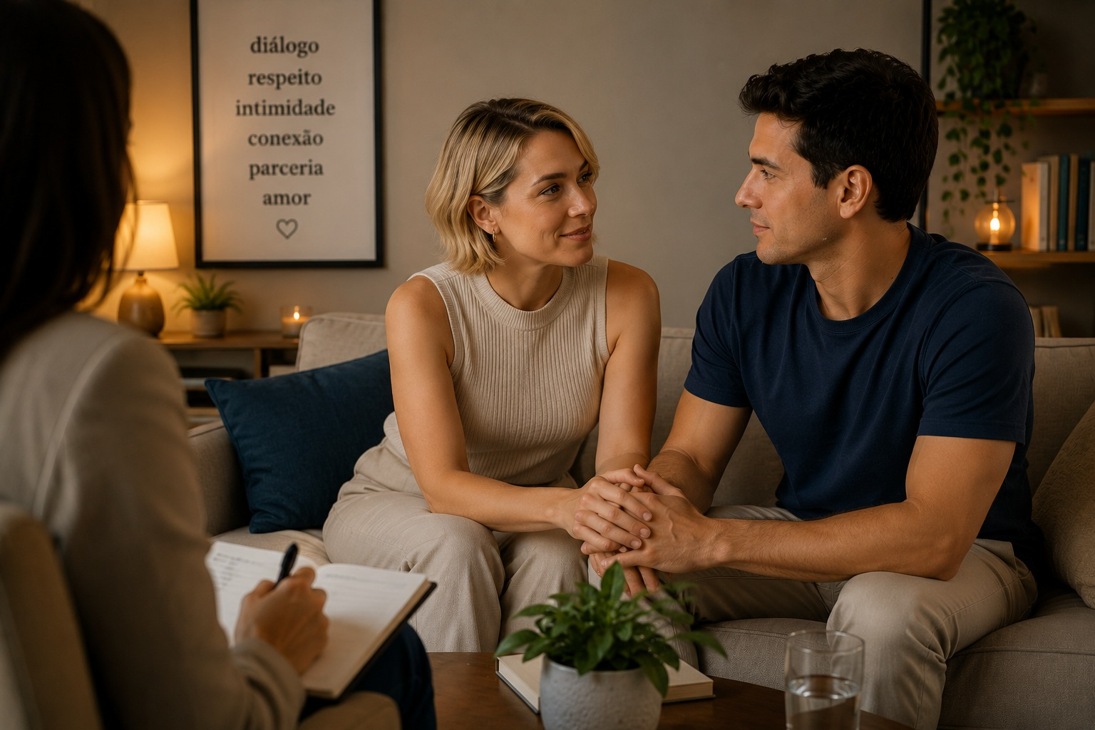 Terapia de casal para reconectar emoções e desejos